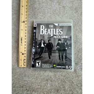 The Beatles Rock Band PlayStation 3 PS3 Video‎ Game Disc Case Manual Complete